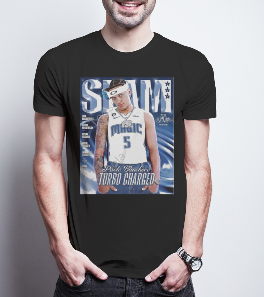 Slam Paolo Banchero Magic Turbo Charged The Future Issue T-Shirt