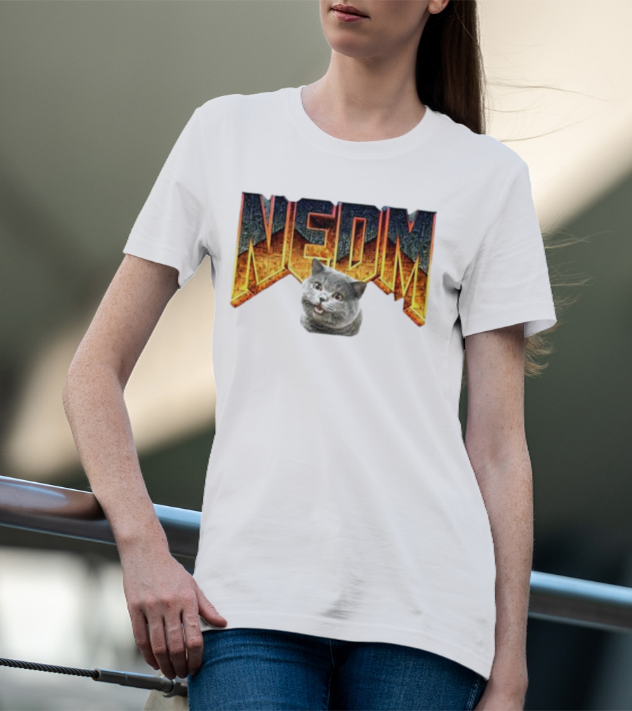 NEDM Not Even Doom Music Cat Meme T-Shirt