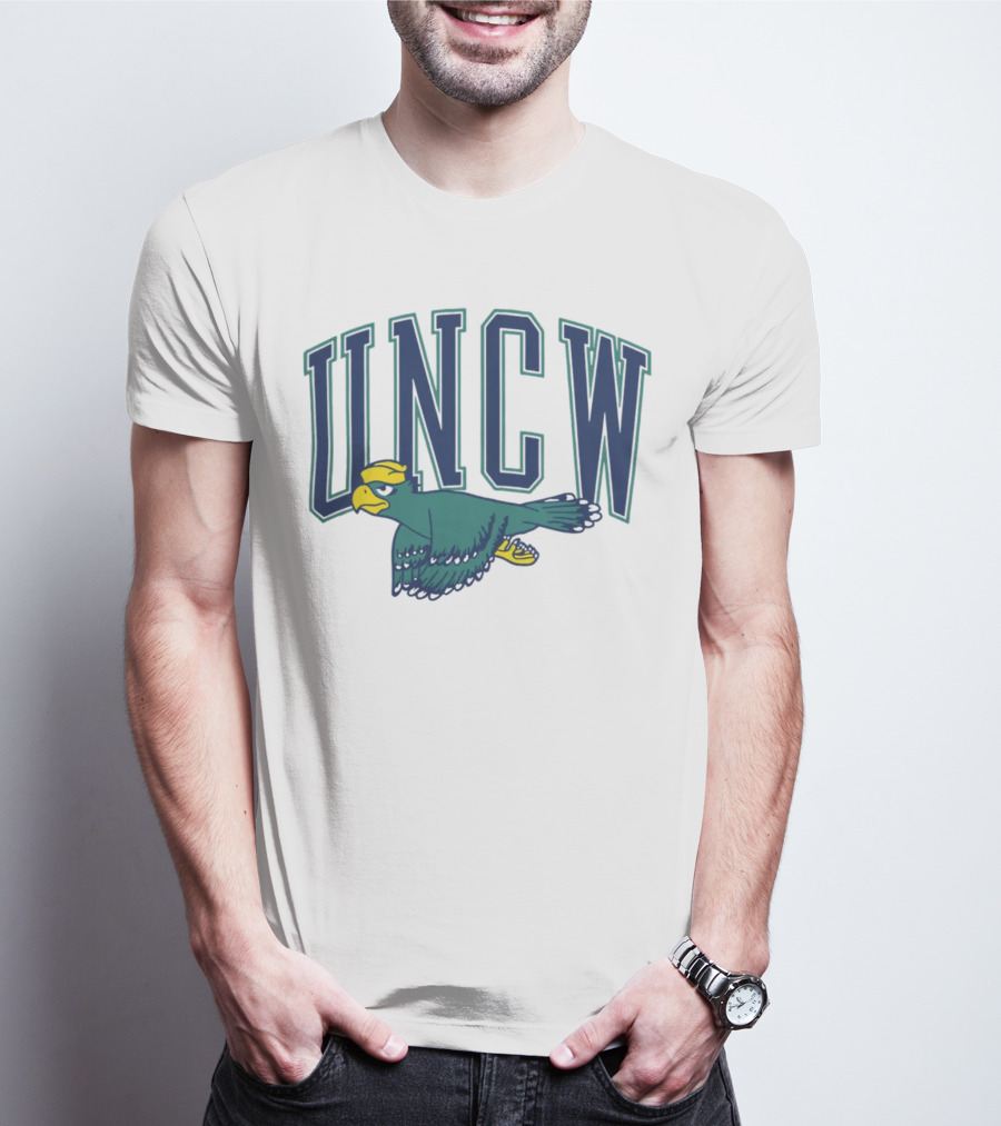 UNCW Flying Seahawk Logo College Spirit T-Shirt