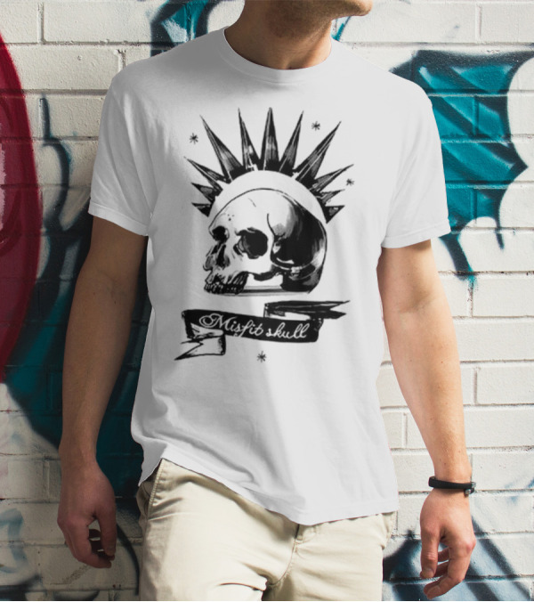 Chloe Price Racerback Sleeveless Misfit Skull Print Cosplay TankTop For Gamer Girl Cosplay T-Shirt