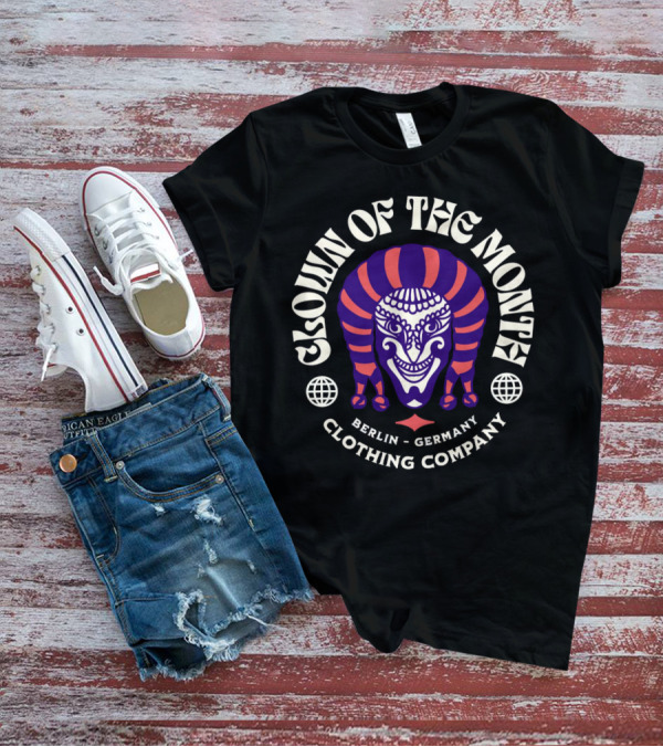 Clown Of The Month Berlin Germany Clothing Company T-Shirt