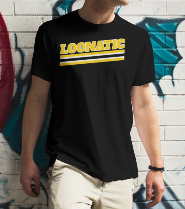 LOONATIC Bold Yellow Stripes T-Shirt