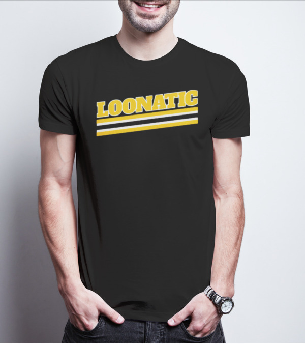 LOONATIC Bold Yellow Stripes T-Shirt