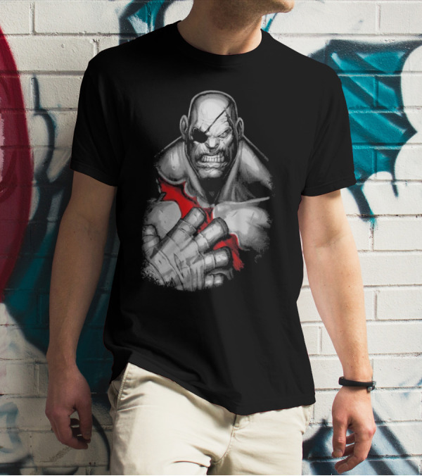 Sagat Street Fighter Character T-Shirt