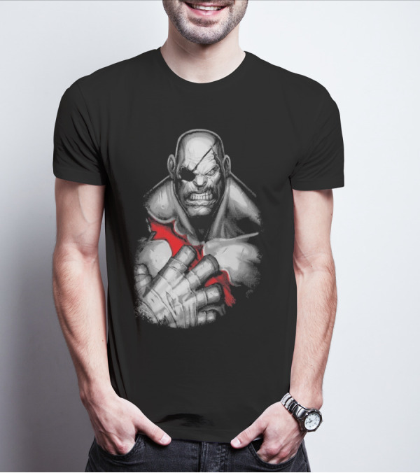 Sagat Street Fighter Character T-Shirt