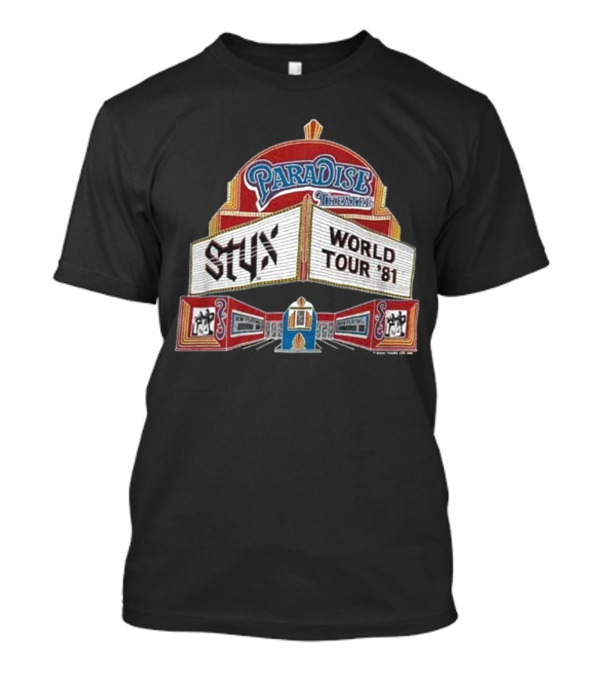 Paradise Theatre Styx World Tour '81 T-Shirt