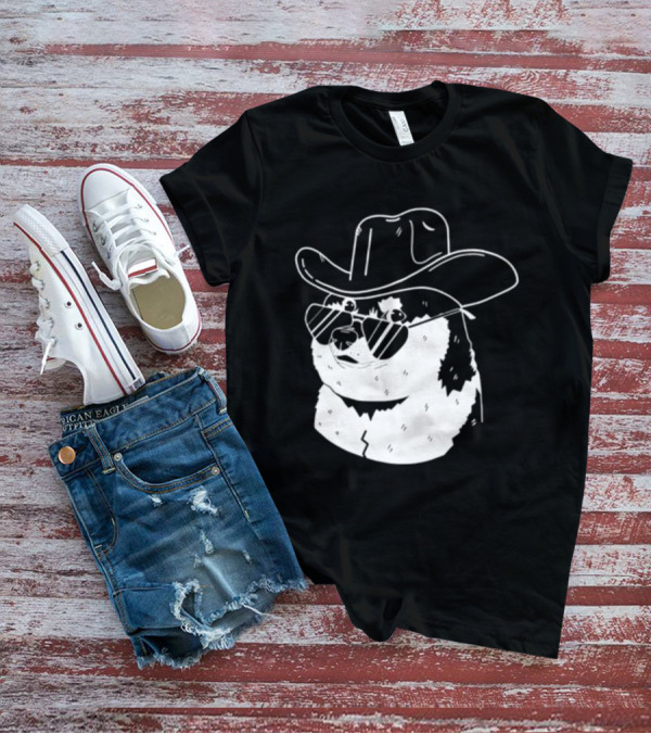 Rodeo Doge Cowboy Hat Sunglasses Collection T-Shirt