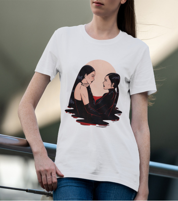 Monster Lovers Under Moonlight T-Shirt