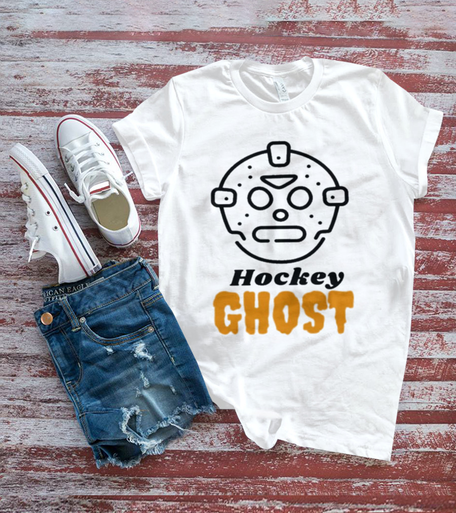 Hockey Ghost Mask Phantom Horror T-Shirt