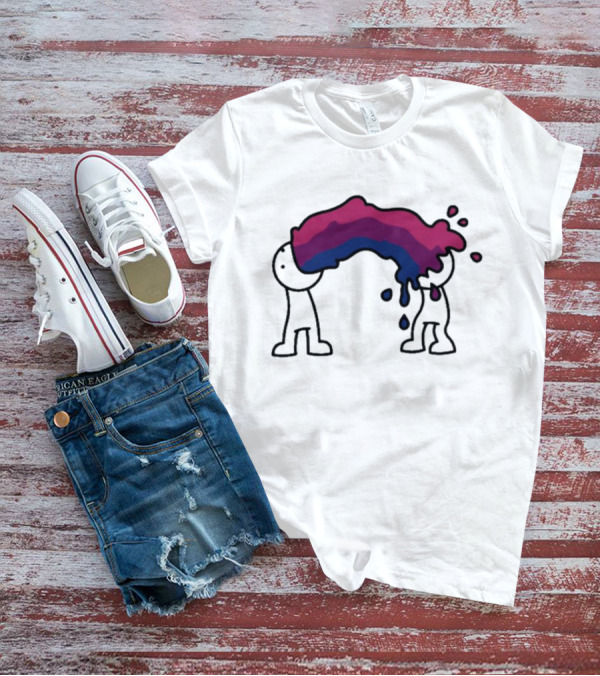 Thomas Tomska Ridgewell ASDF Bi Pride T-Shirt