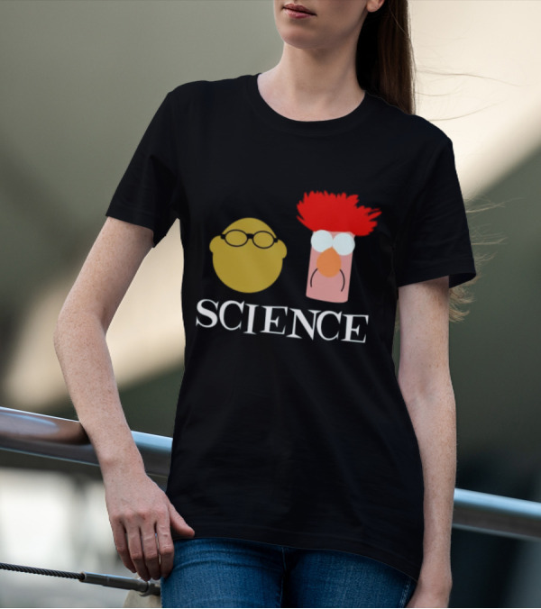 Science Beaker Bunsen Muppet T-Shirt