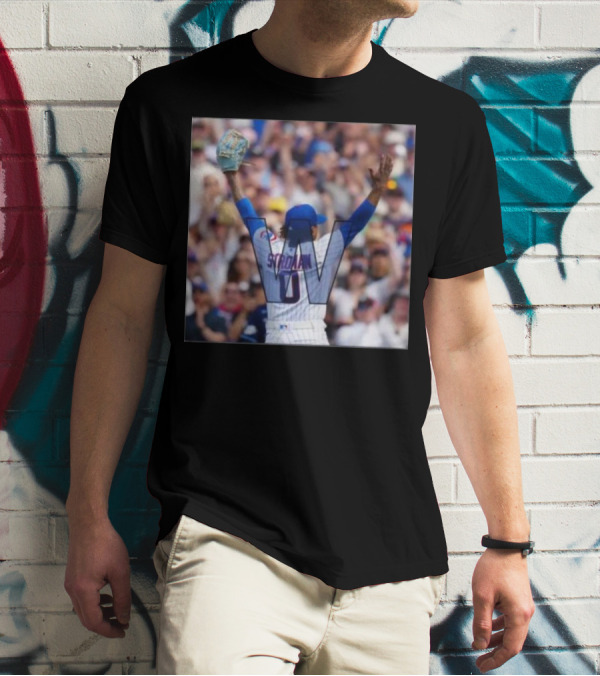 W Marcus Stroman Stroshow W Complete Game Shutout T-Shirt