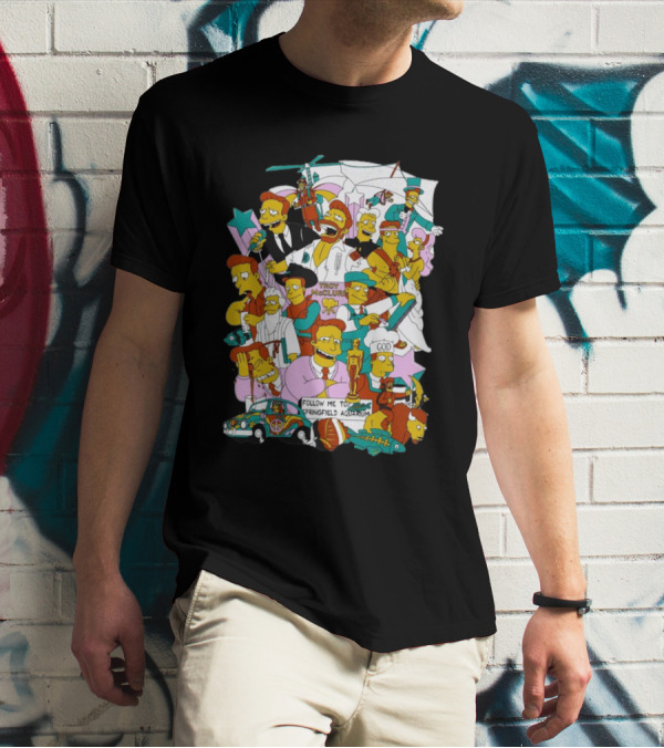 HI I’m Troy Mcclure Follow Me To Springfield Aquarium Simpsons T-Shirt