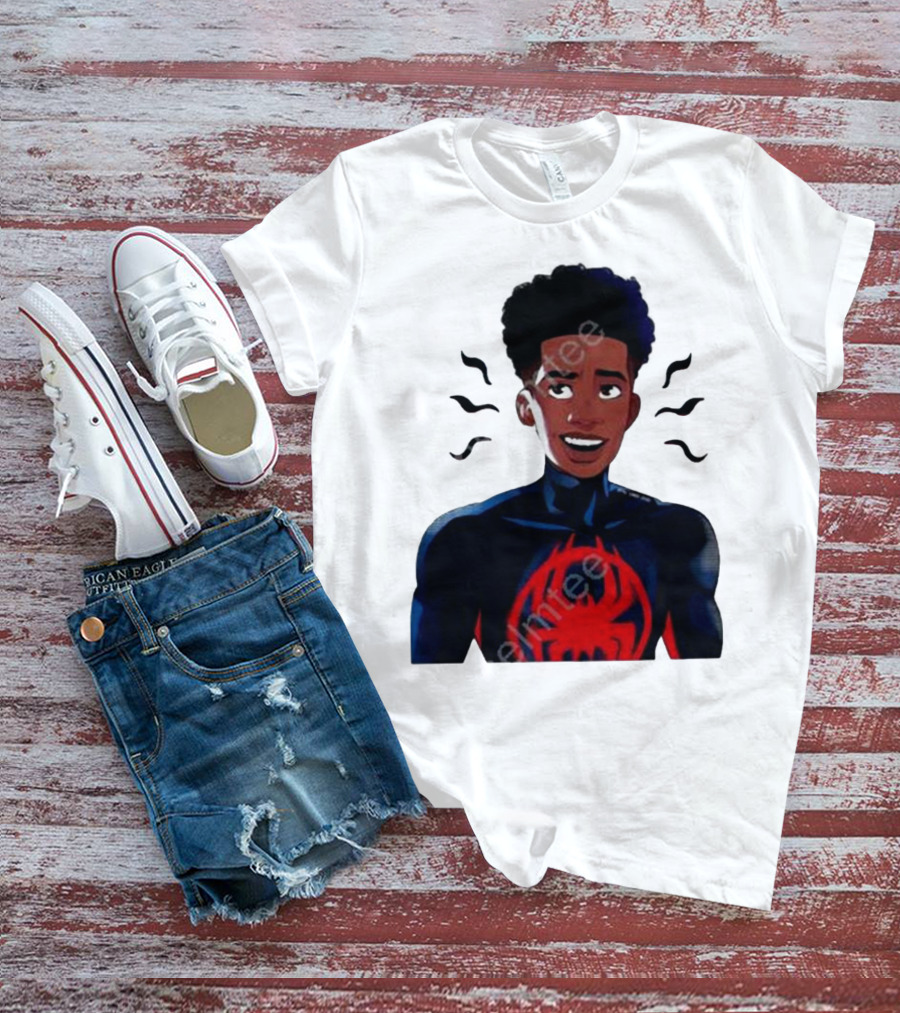 Spider Fam Charms Miles Across The Spider Verse T-Shirt