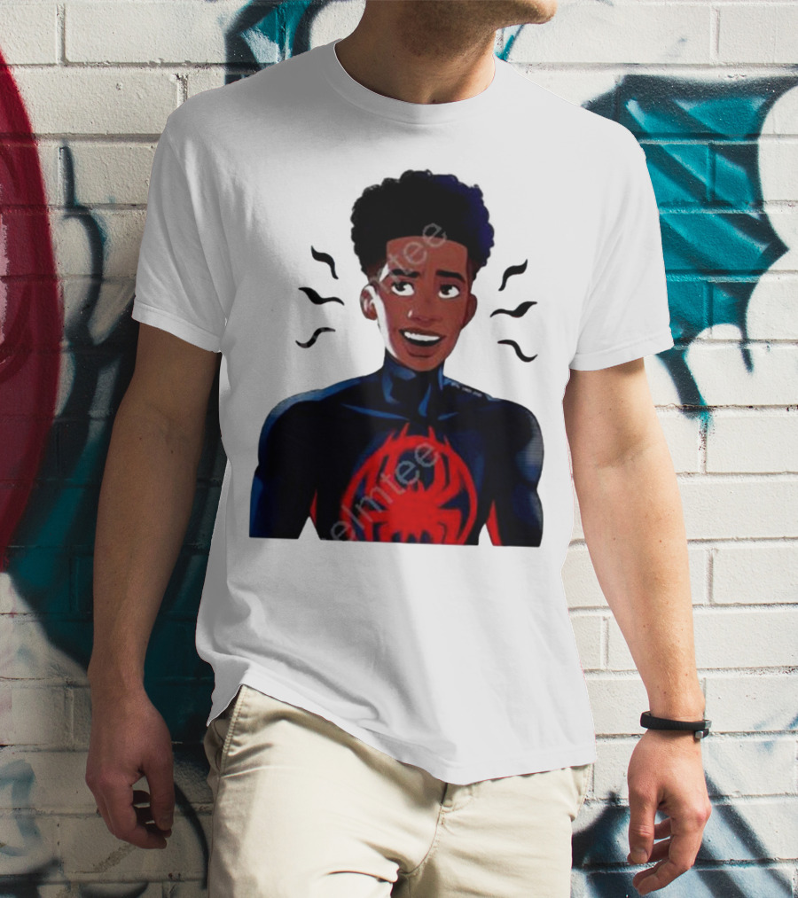 Spider Fam Charms Miles Across The Spider Verse T-Shirt