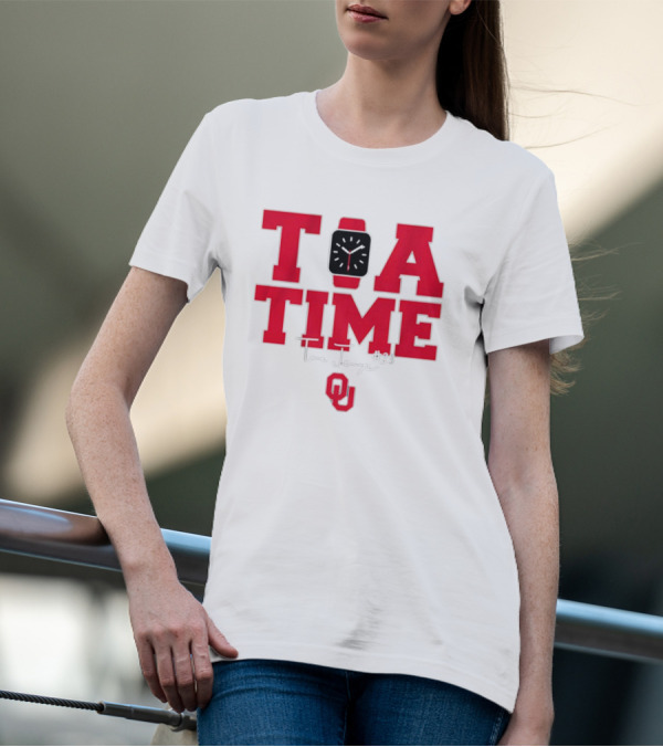 Oklahoma Softball Tiare Jennings Tia Time OU #23 T-Shirt