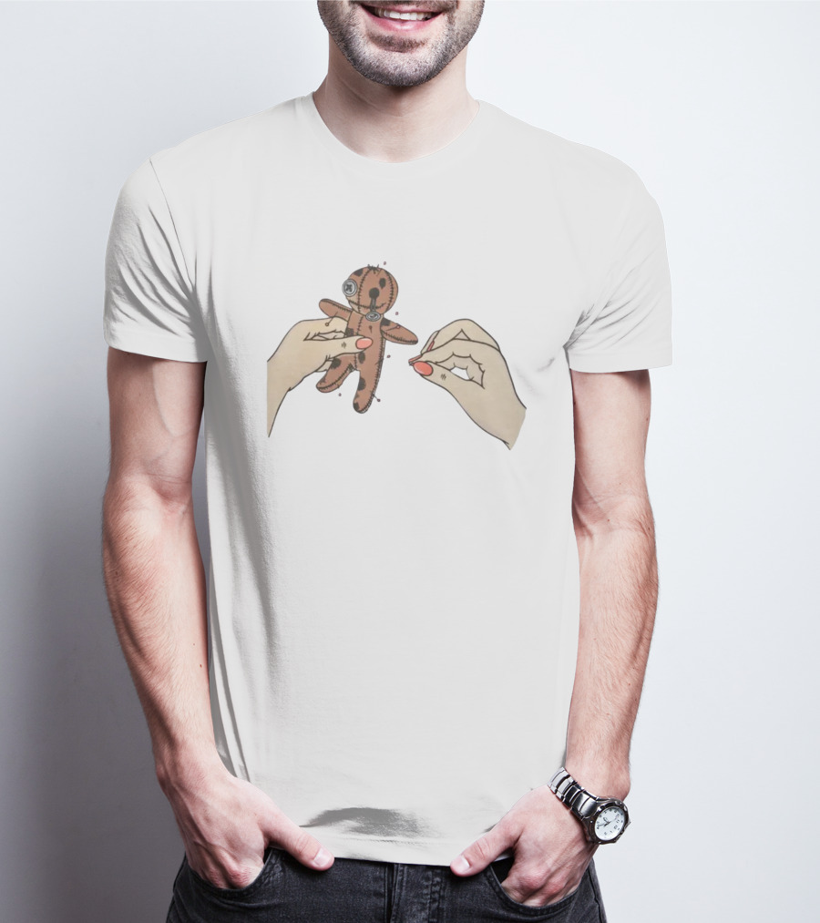 Xplr Shop Voodoo Doll Stitching Hands T-Shirt