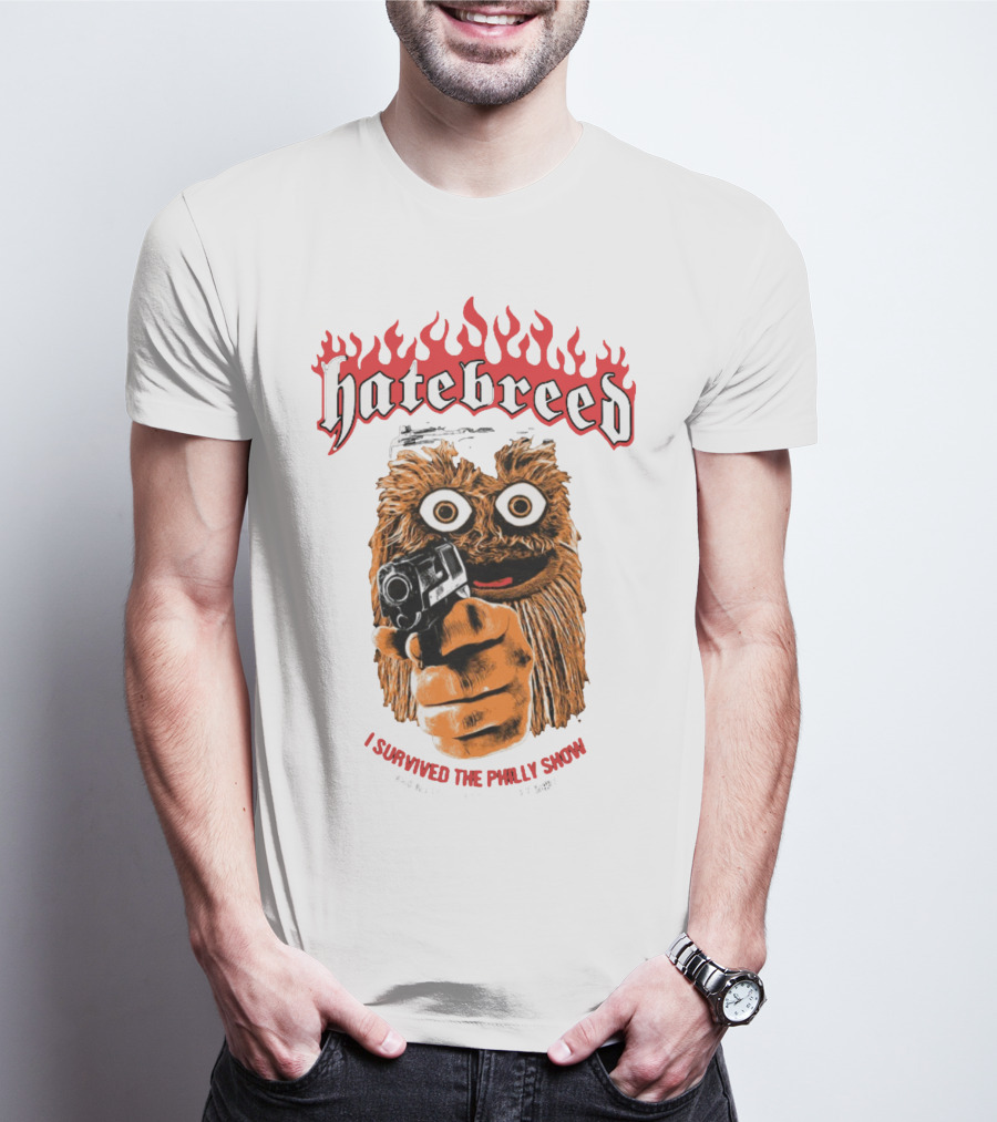 Hatebreed I Survived The Philly Show And All I Got T-Shirt