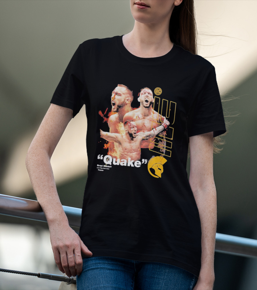 Brad Riddell Quake One City Kickboxing Image T-Shirt