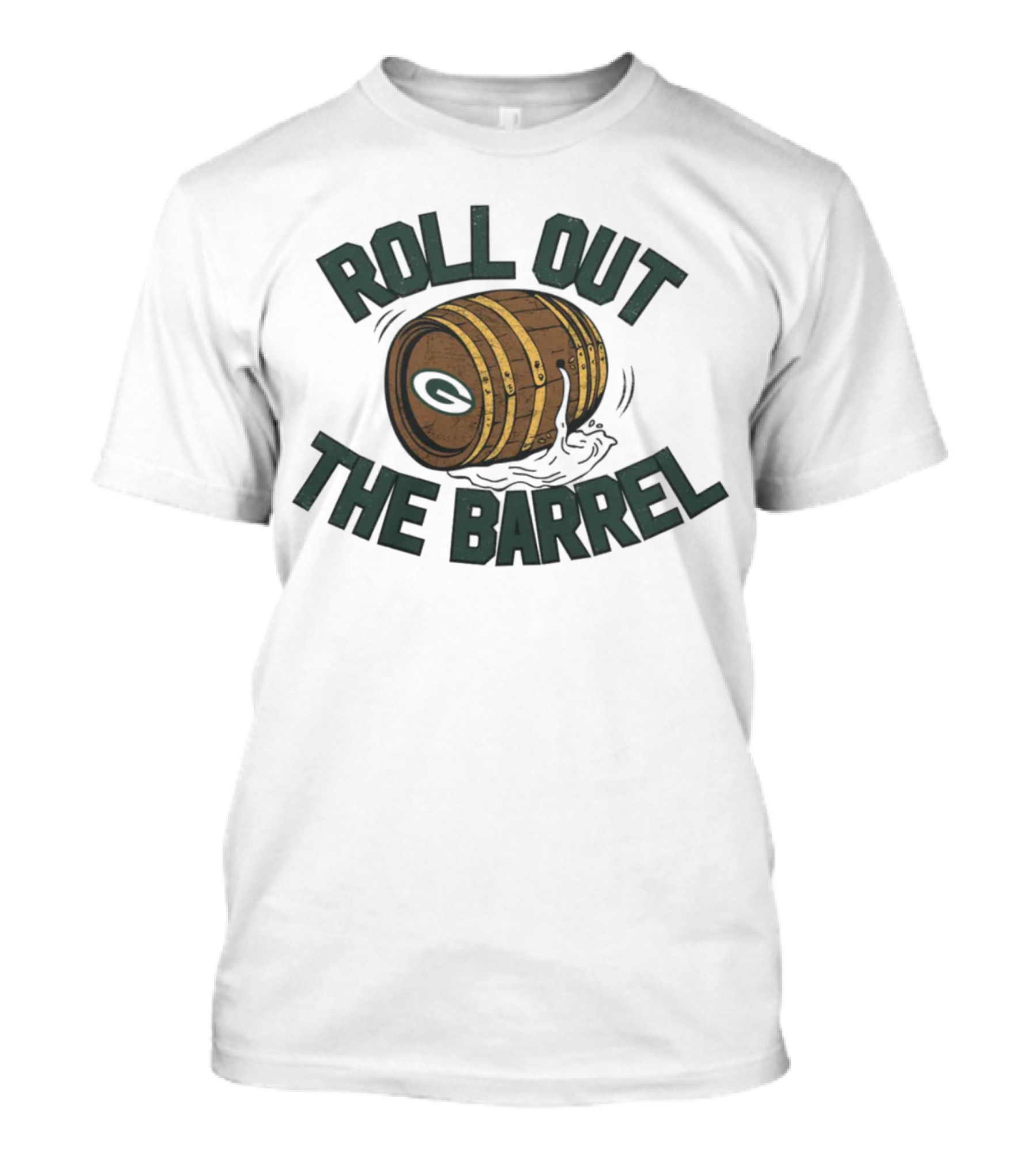 Roll Out The Barrel Packers T-Shirt