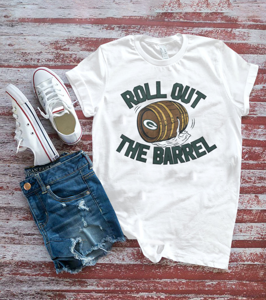 Roll Out The Barrel Packers T-Shirt