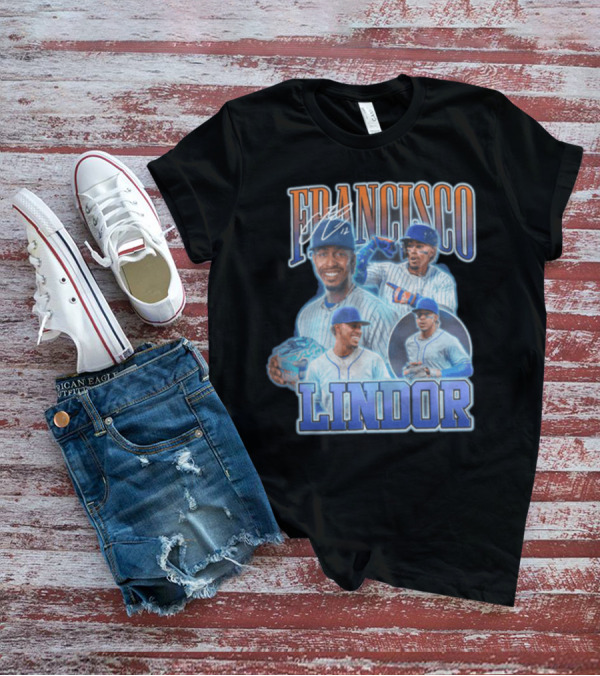 Francisco Lindor Signature Series Baseball Player T-Shirt