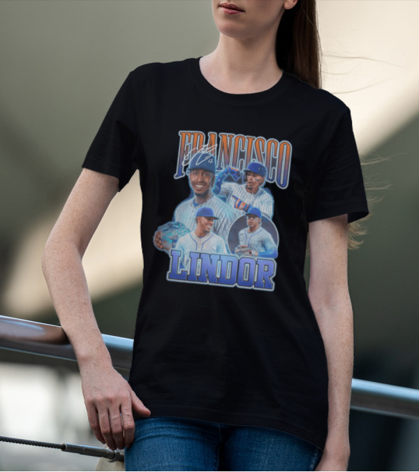 Francisco Lindor Signature Series Baseball Player T-Shirt
