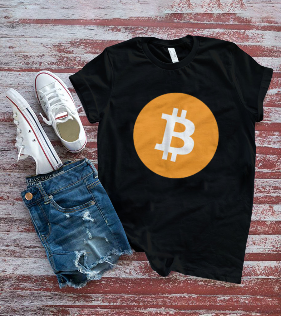 Bitcoin Orange Circle T-Shirt