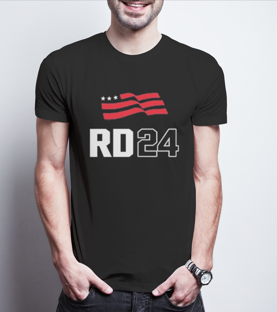 Casey DeSantis RD24 American Flag T-Shirt