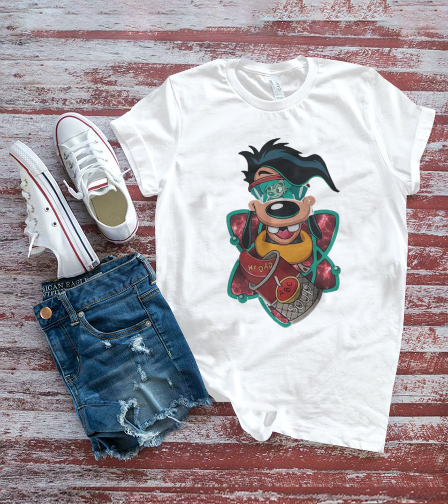 Hi Dad Goofy ABC Soup Can T-Shirt