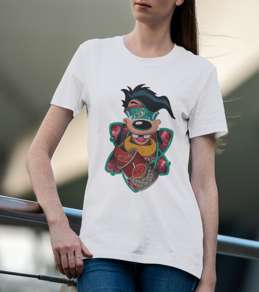 Hi Dad Goofy ABC Soup Can T-Shirt