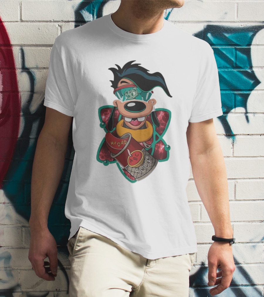 Hi Dad Goofy ABC Soup Can T-Shirt