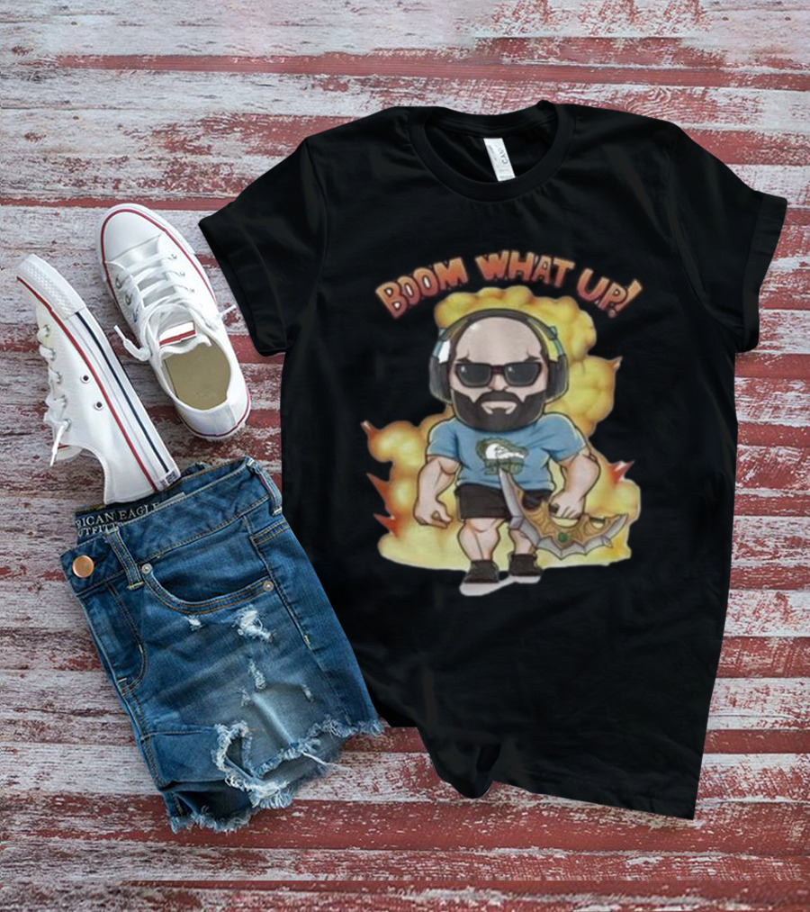 Boom What Up Nikola Jokic Gamer Style Explosion T-Shirt