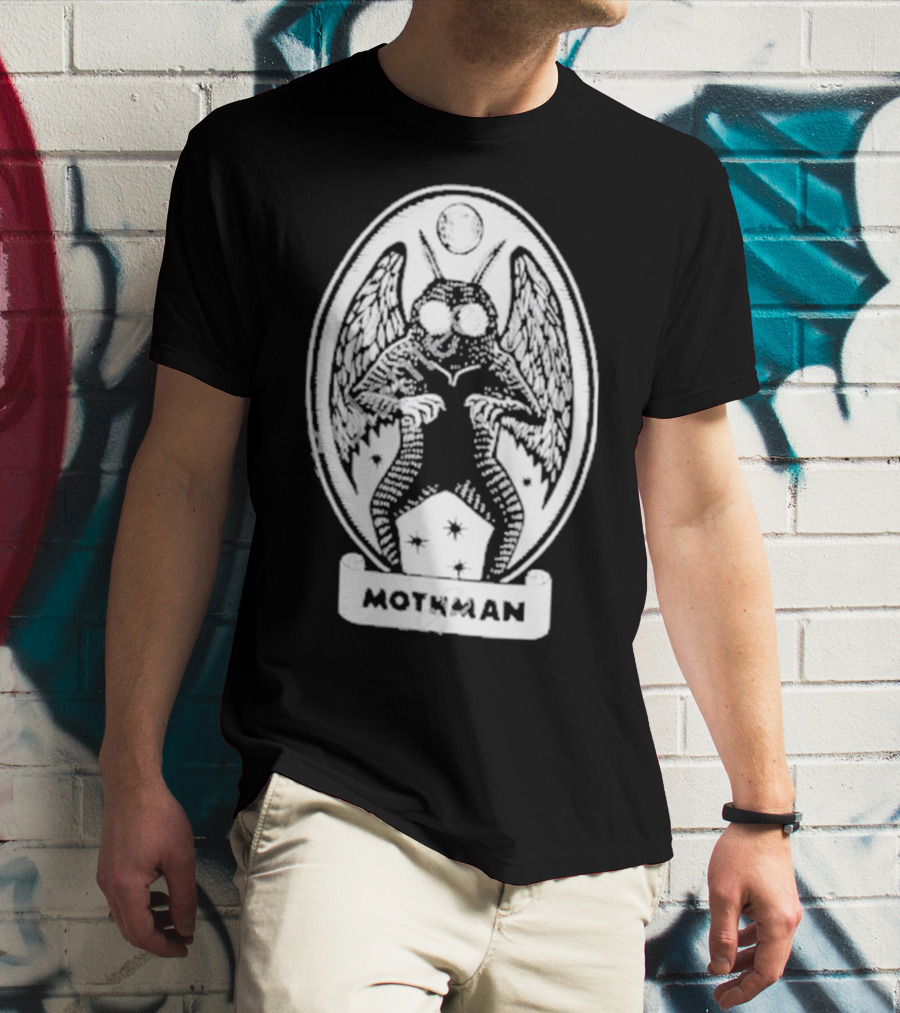Emery Mothman Celestial Frame T-Shirt