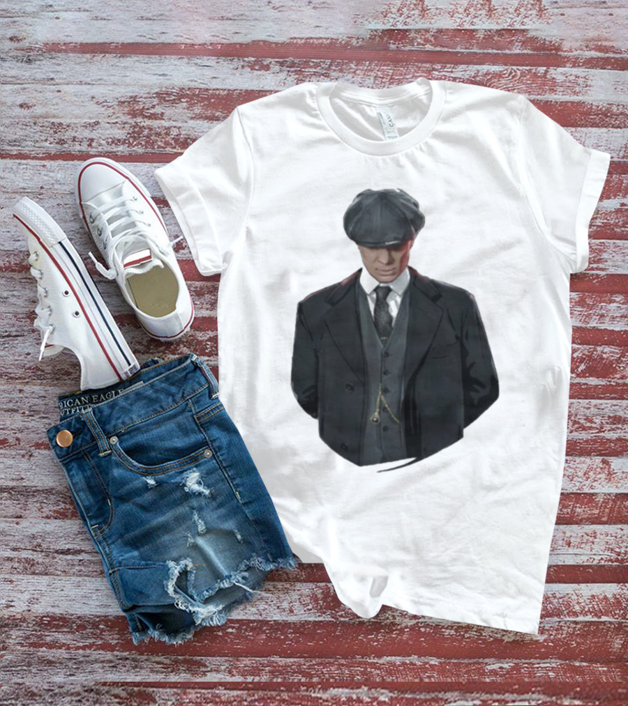 Peaky Blinders Thomas Shelby Suit And Cap Iconic T-Shirt