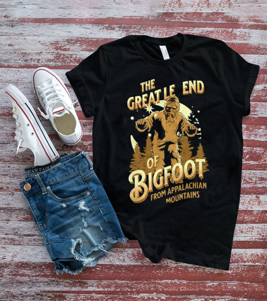 The Great Legend Of Bigfoot From Appalachian Mountains T-Shirt