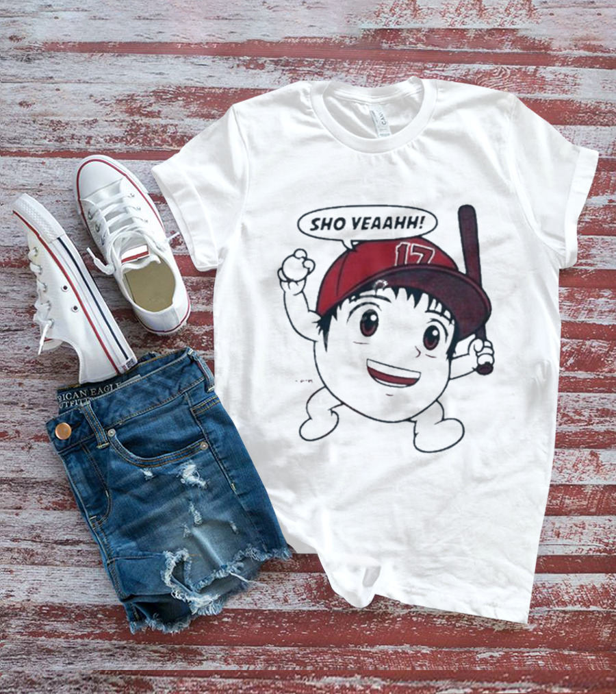 Sho Veahhh 17 Baseball Character Rotowear T-Shirt