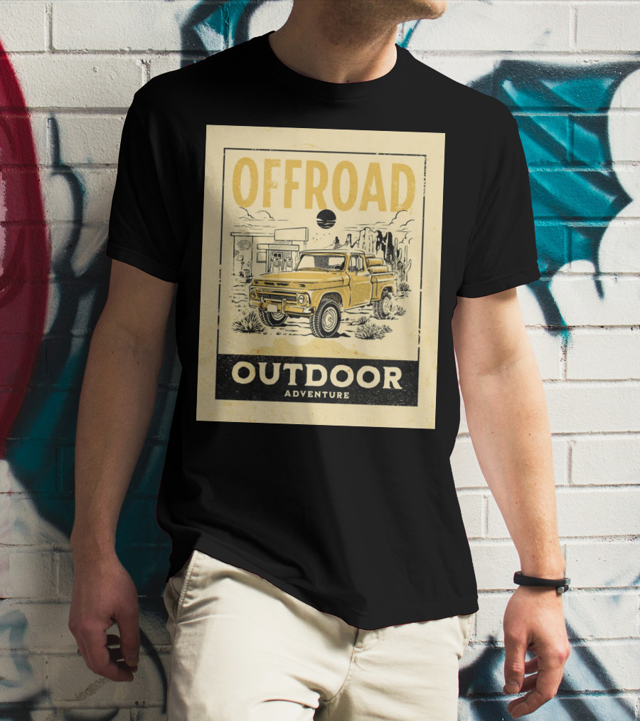 Offroad Outdoor Adventure Pickup Truck T-Shirt