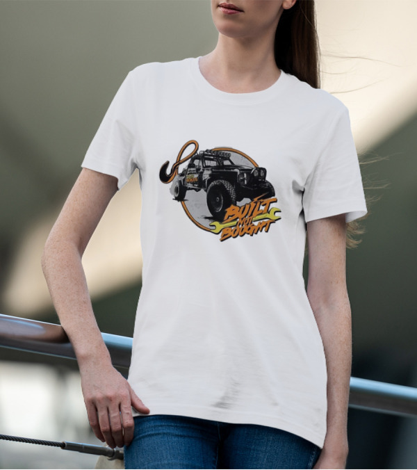 Fab Rats Built Not Bought Vintage Off-Road Truck Merchandise T-Shirt