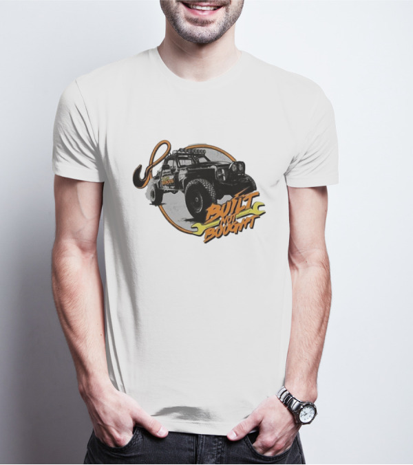 Fab Rats Built Not Bought Vintage Off-Road Truck Merchandise T-Shirt
