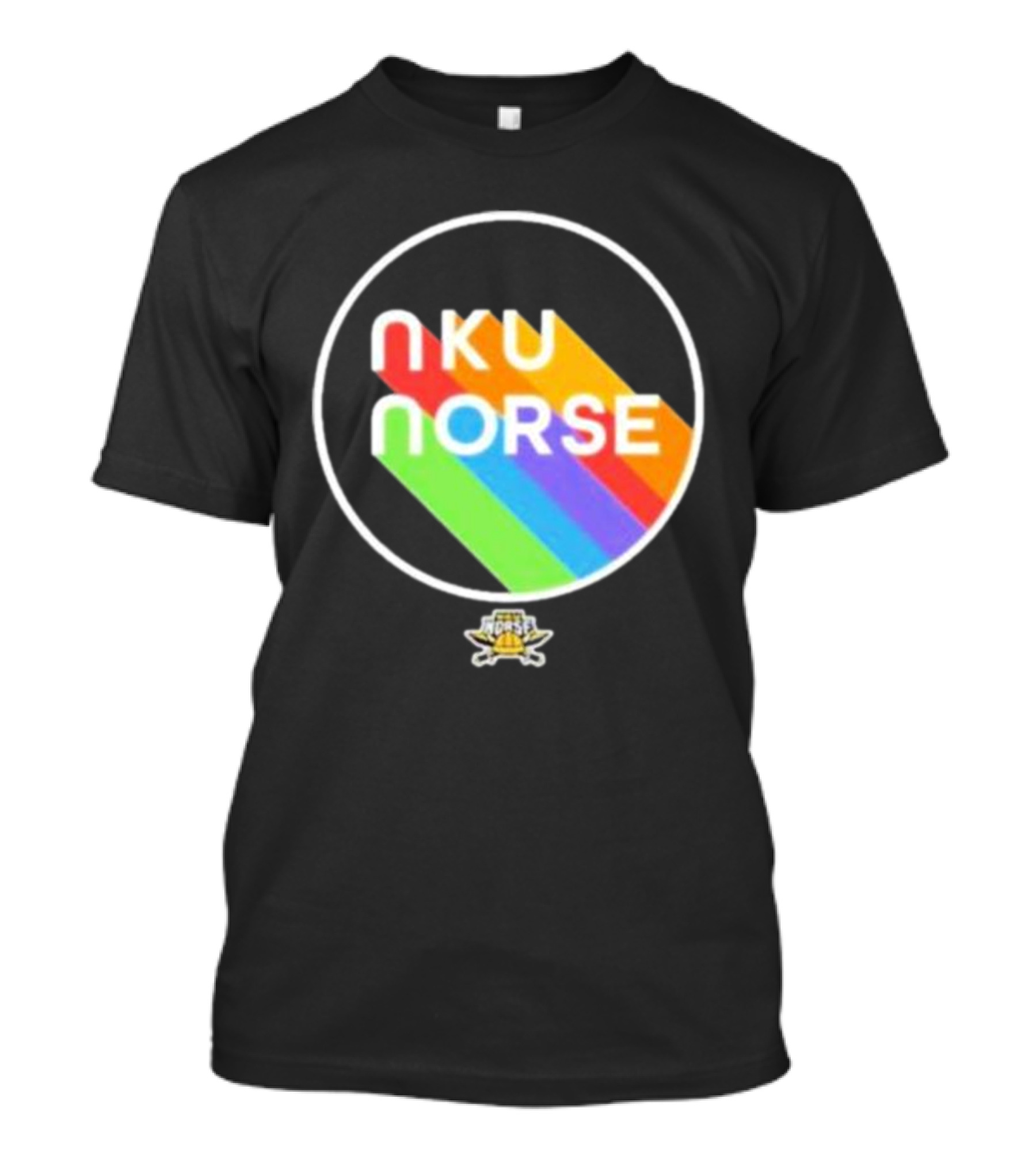 Nku Norse Rainbow Circle Pride T-Shirt