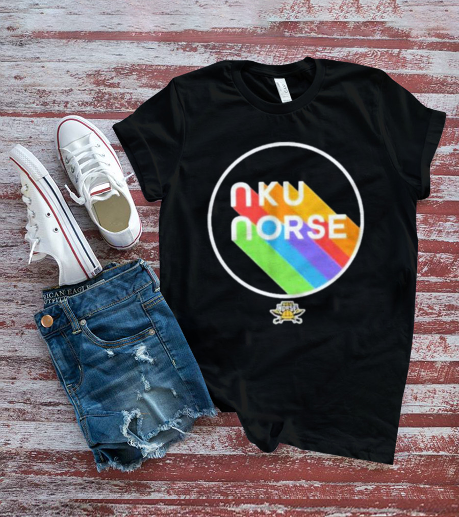 Nku Norse Rainbow Circle Pride T-Shirt