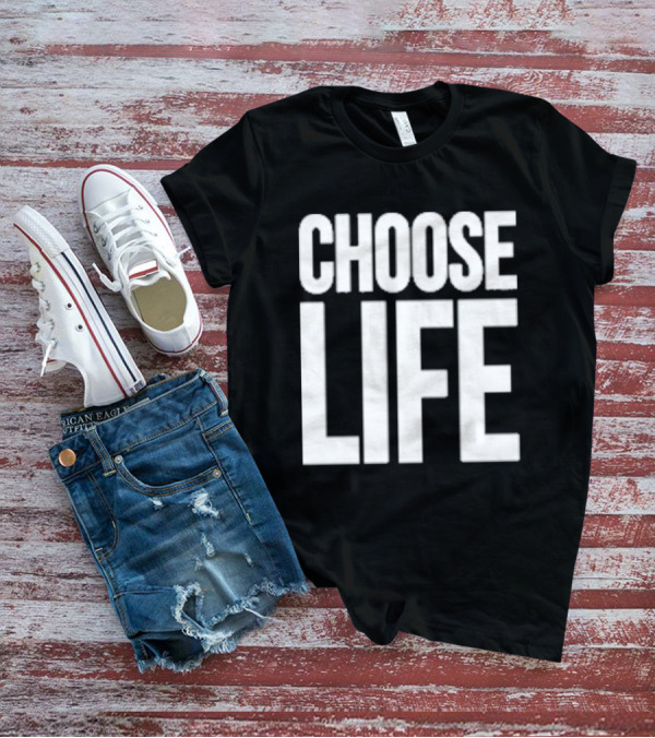 Choose Life Andrew Ridgeley George Michael Wham T-Shirt
