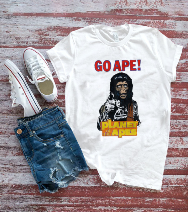 Go Ape Planet Of The Apes Iconic Mashup T-Shirt