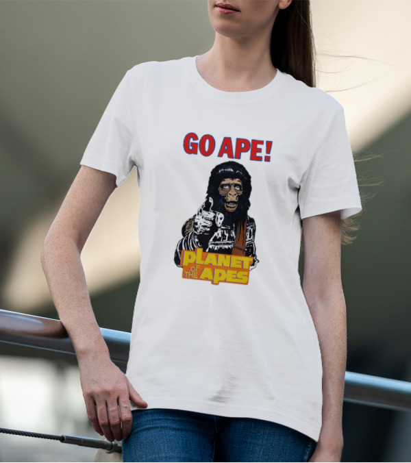 Go Ape Planet Of The Apes Iconic Mashup T-Shirt