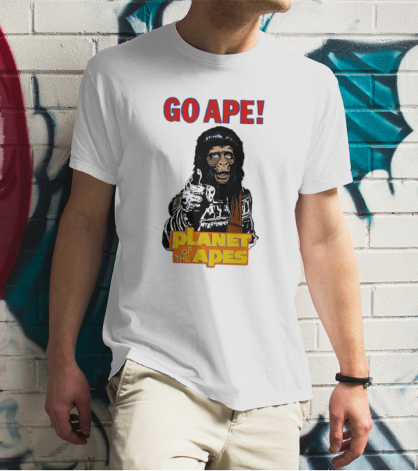 Go Ape Planet Of The Apes Iconic Mashup T-Shirt