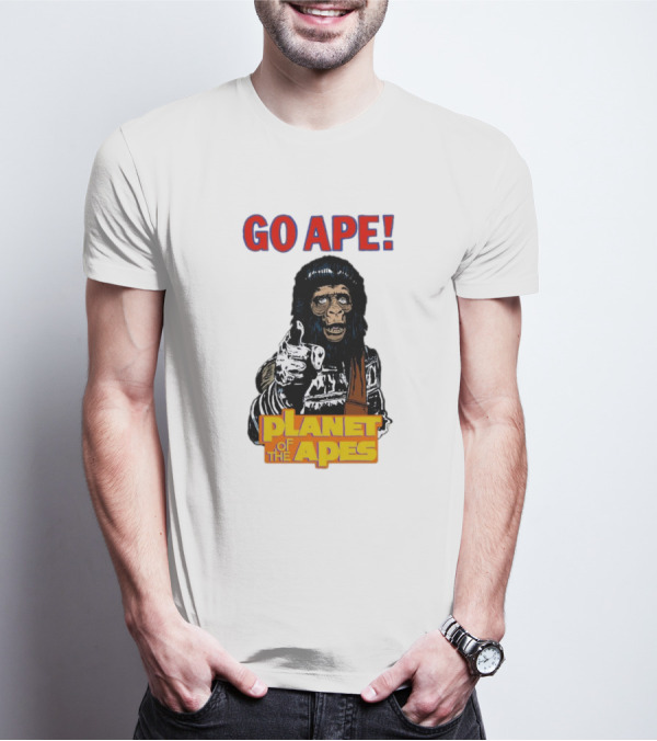 Go Ape Planet Of The Apes Iconic Mashup T-Shirt