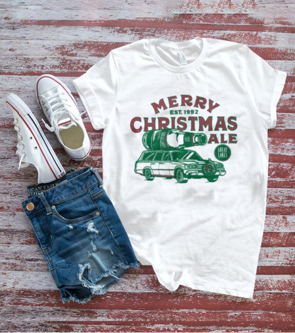 Merry Christmas Ale Great Lakes Brewing Co. Est. 1992 Car T-Shirt