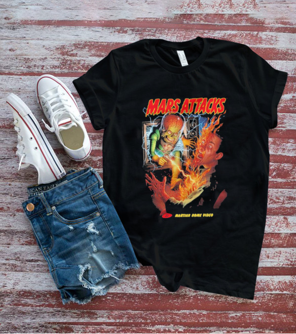 Mars Attacks Martian Home Video 23 T-Shirt