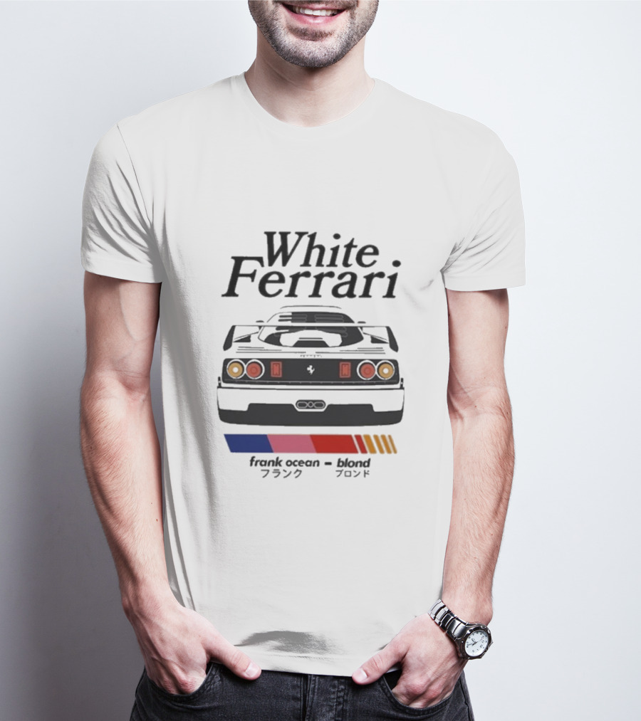 White Ferrari Frank Ocean Blond T-Shirt